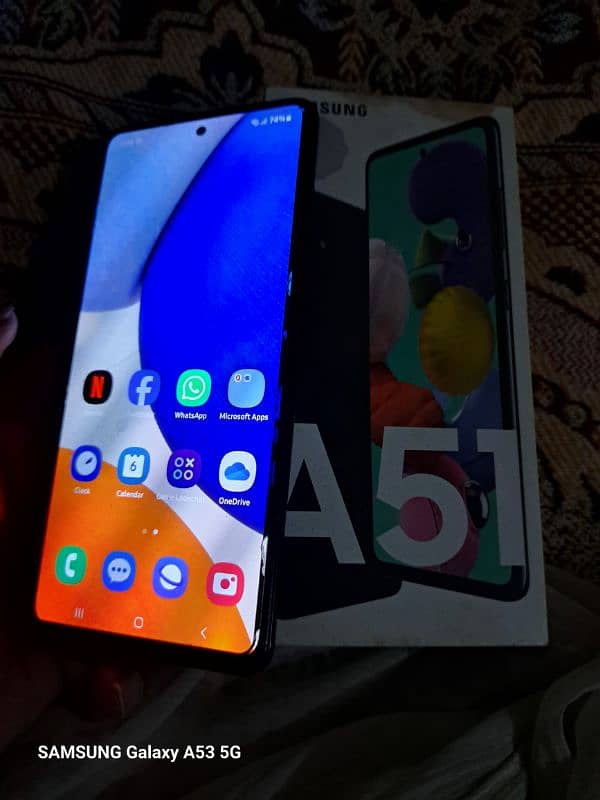 Samsung A51 With Box 1