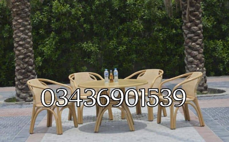 Garden chairs/rattan sofa sets/dining tables/UPVC outdoor furniture 18