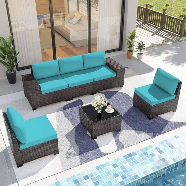 Garden chairs/rattan sofa sets/dining tables/UPVC outdoor furniture 8