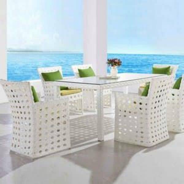 Garden chairs/rattan sofa sets/dining tables/UPVC outdoor furniture 15