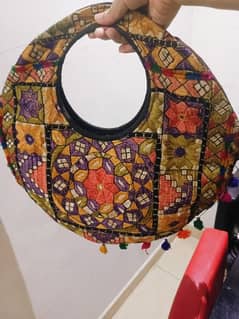 Embroidered beautiful bag