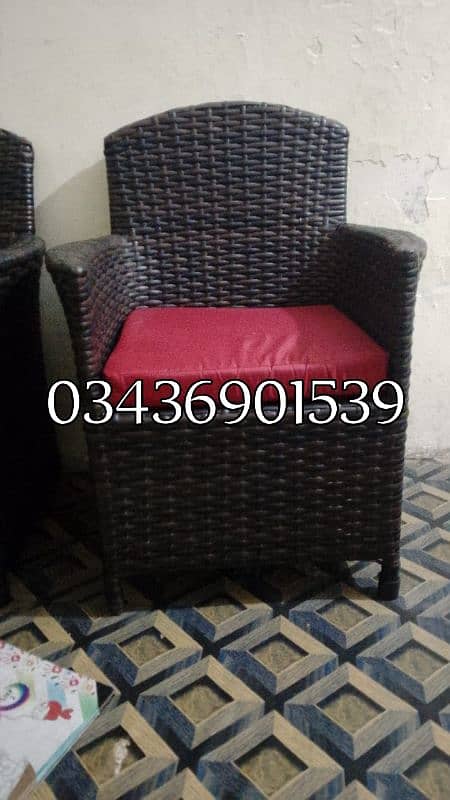 Garden chairs/rattan sofa sets/dining tables/UPVC outdoor furniture 14