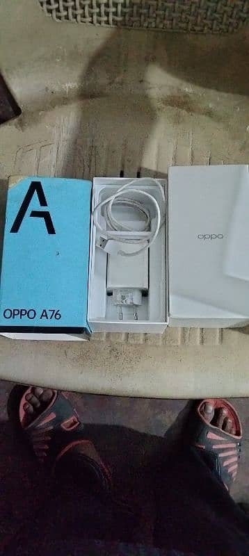 oppo A76 with complete box 6