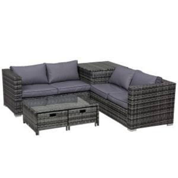 Garden chairs/rattan sofa sets/dining tables/UPVC outdoor furniture 10