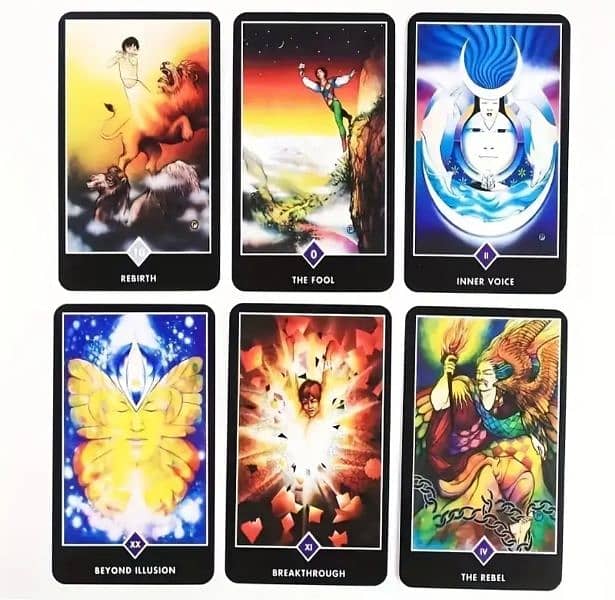 Osho Zen Tarot Cards - 78 Card Set for Adults, Premium Card Stock 1