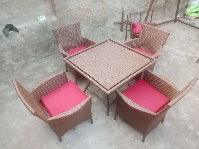 Reparing of rattan furniture 12