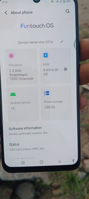 vivo v21e 10 by 10 ok 0