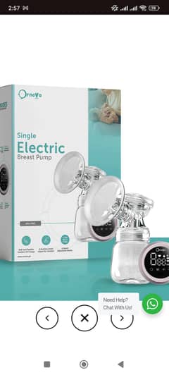 ornavo breast pump single