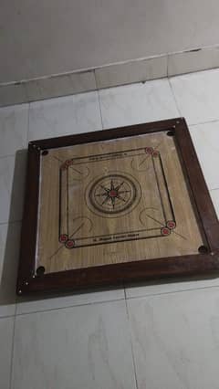 Wooden Carrom Board Large size in new condition