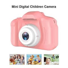 Girls plastic mini vintage digital camera for kids.