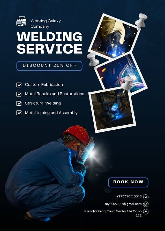 welding work Service's 24/7 0