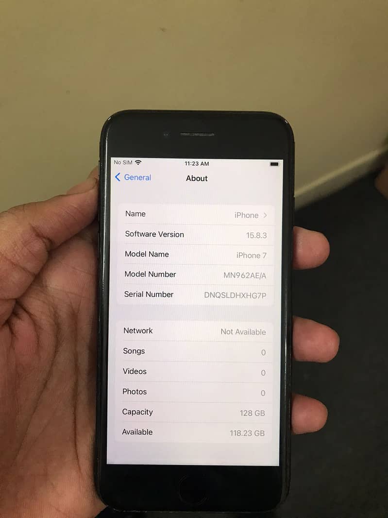 Iphone 7 128 gb Official Pta Approved 7