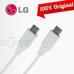 LG v60 type c to c original cable limit pice 1 pice 1k