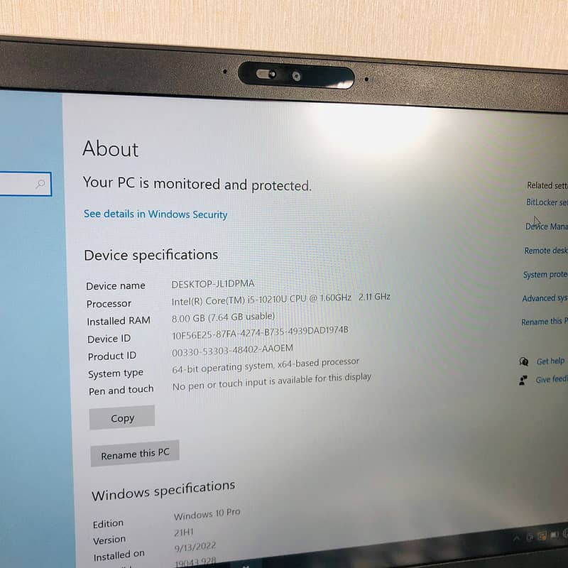 DELL LATITUDE 5410 10 GEN LAPTOP 5