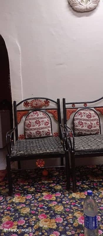 iron sofa set 1