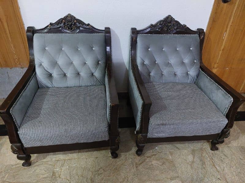 Shesham Wood Chinioti sofa set 0