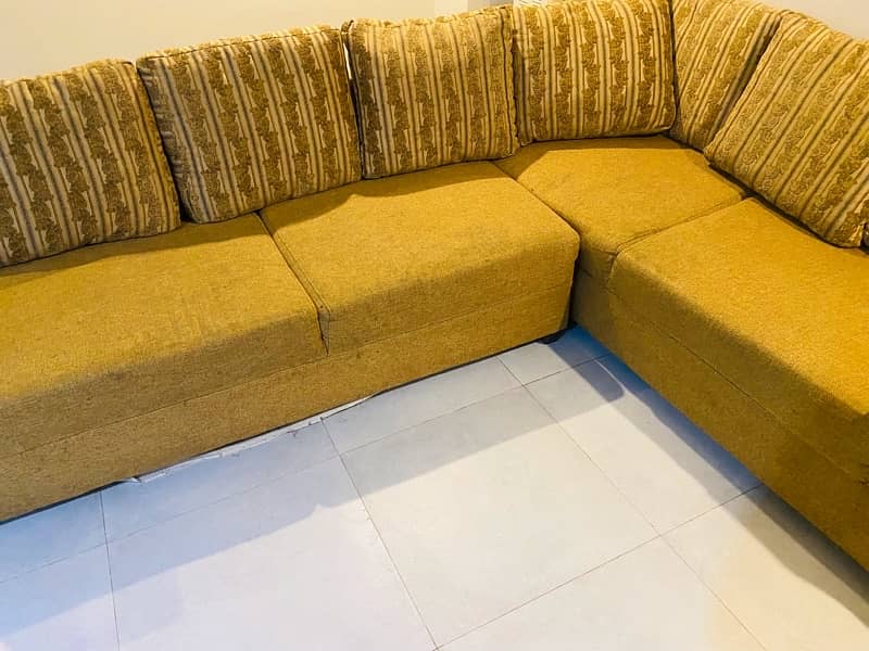 7 seater L shape sofa set for sale 1