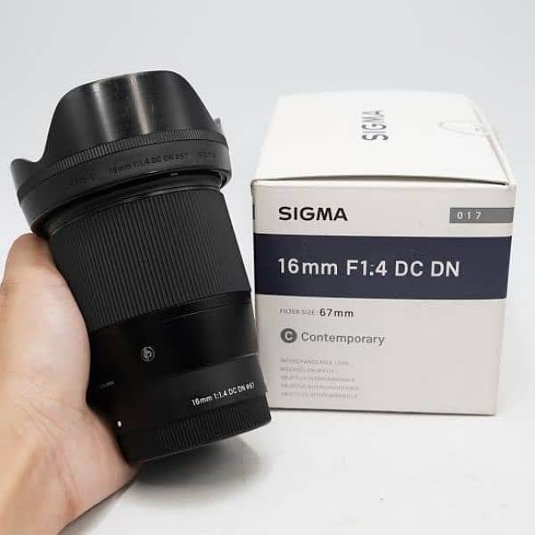 sigma 16mm 1.4 art for sony 0