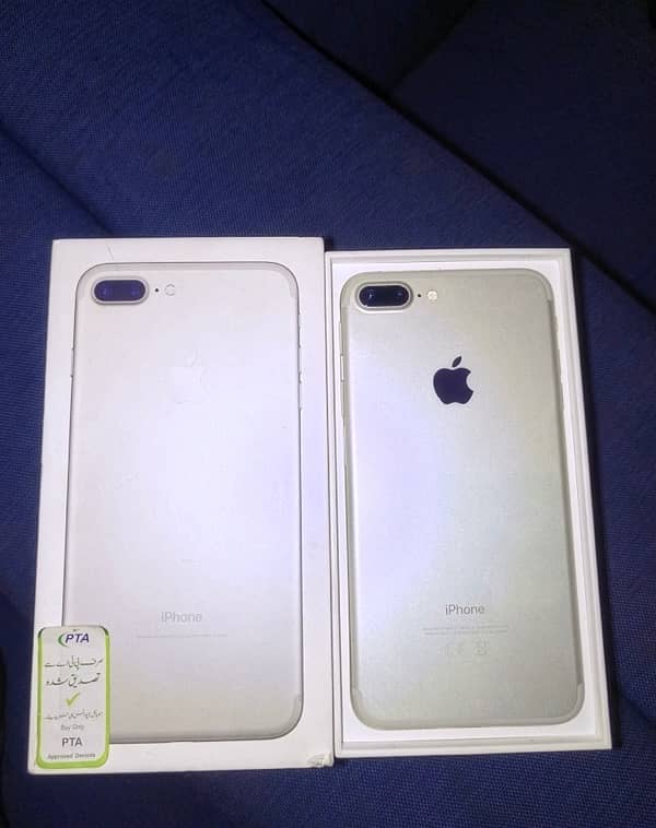 IPhone 7 Plus 128 gb pta approved with box 2