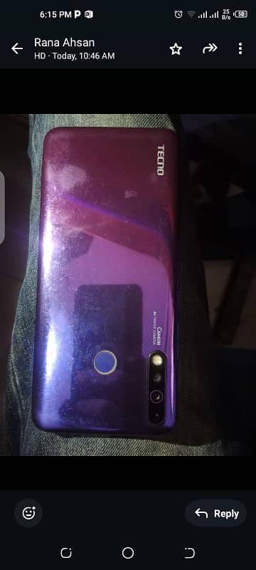 Tecno Camon 12 Air (4/64) with box only panel replaced with box. 5