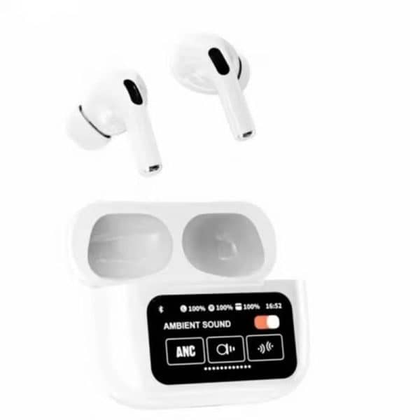 A9 Pro Touch Screen Display Anc Wireless Earbuds Random Color 6