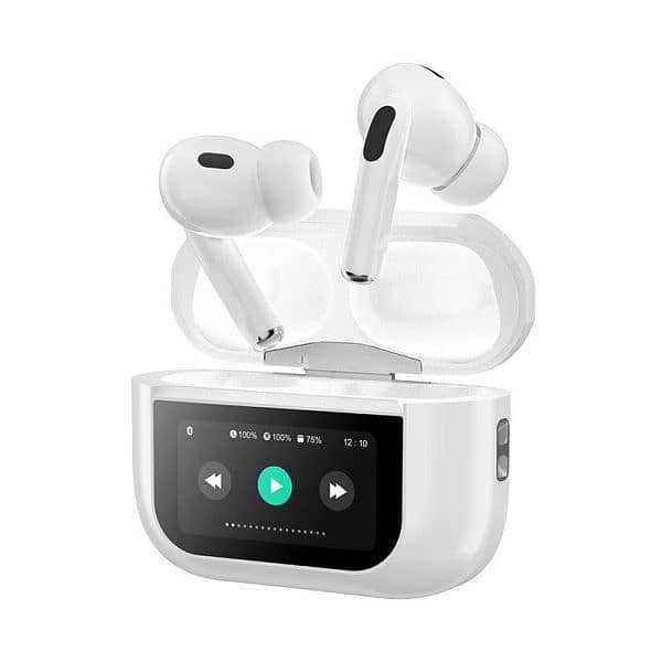 A9 Pro Touch Screen Display Anc Wireless Earbuds Random Color 7