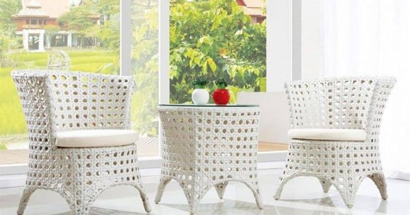 Garden chairs/rattan sofa sets/dining tables/UPVC outdoor furniture 5