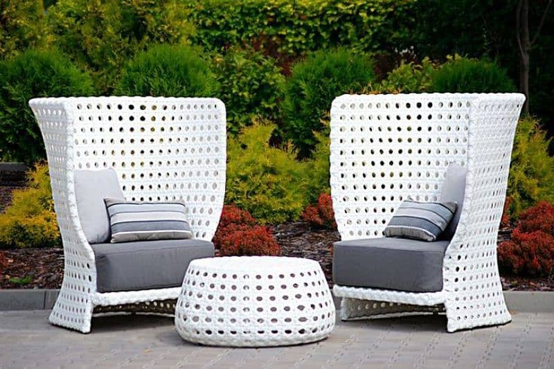 Garden chairs/rattan sofa sets/dining tables/UPVC outdoor furniture 6