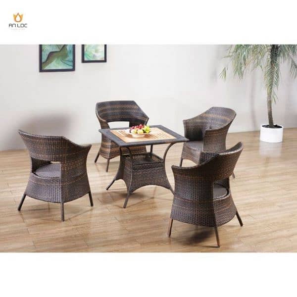 Garden chairs/rattan sofa sets/dining tables/UPVC outdoor furniture 7