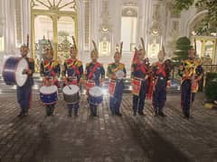 Fauji Band Baja,Dhol for mendi & barat event,Qawali Nights,Band Servic