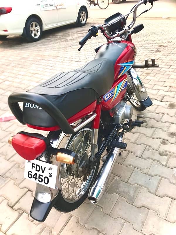 Honda 70 2019 Model One Hand used 5