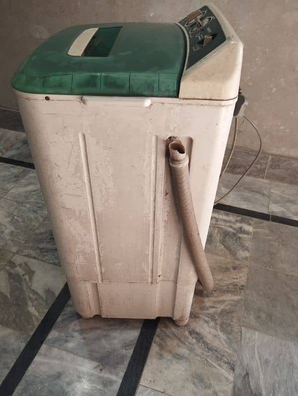 washing machine HMW 80-60 haier plastic body 4