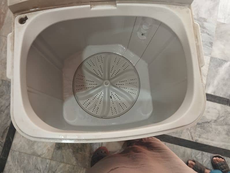 washing machine HMW 80-60 haier plastic body 9