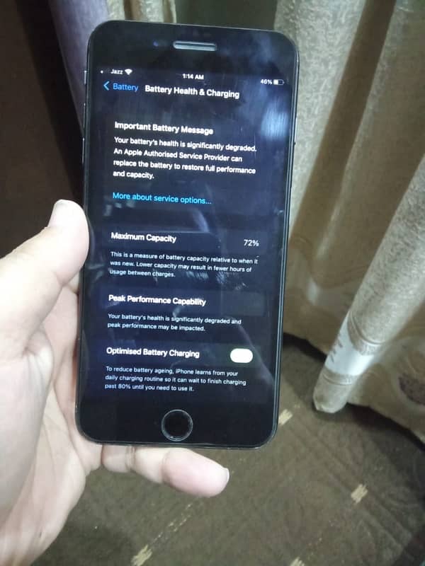 IPhone 8plus pta 64gb exchange possible with 7plus pta approved 0