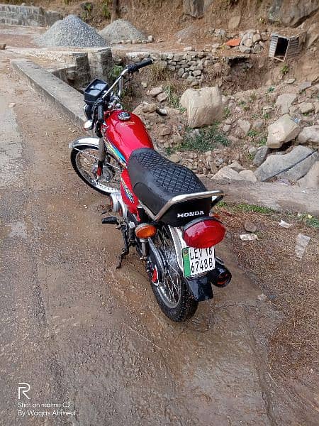 Honda 125 18 model Lahore number 3