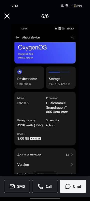 OnePlus 8 global exchange possible 6