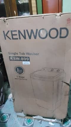 New washing machine