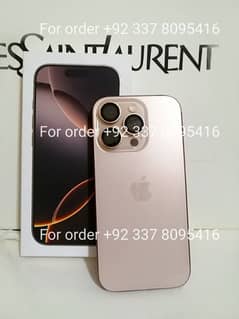 Urgent Sale Iphone 16 pro 256 GB Desert titanium on sale/discountprice