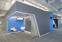 OFFICE PARTITION, GYPSUM BOARD PARTITION & CEILING, OFFICE RENOVATION