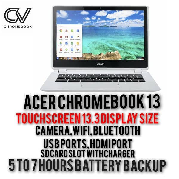 ACER CHROMEBOOK 13.3 TOUCHSCREEN 0