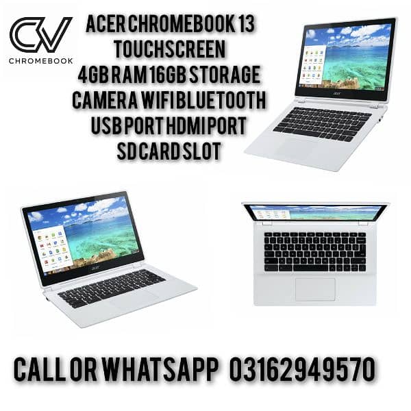 ACER CHROMEBOOK 13.3 TOUCHSCREEN 1