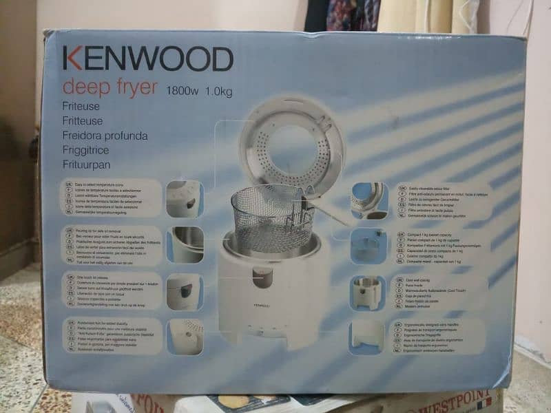 Kenwood electric Deep Fryer box pack 1