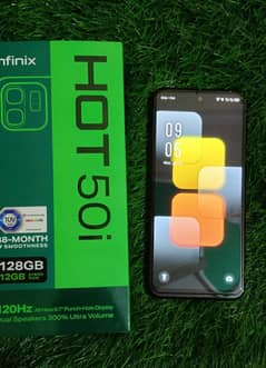 infinix hot 50i just box open for sale