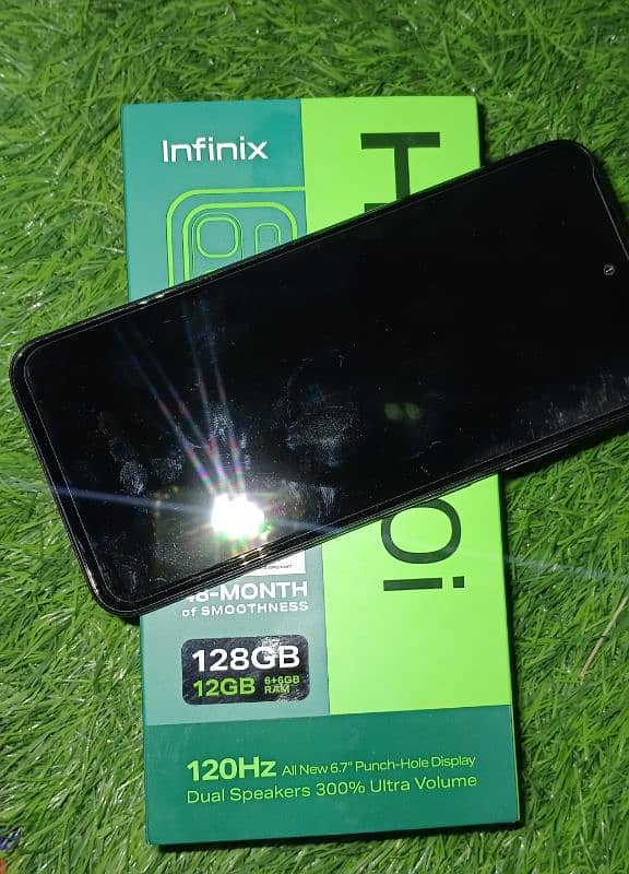 infinix hot 50i just box open for sale 1