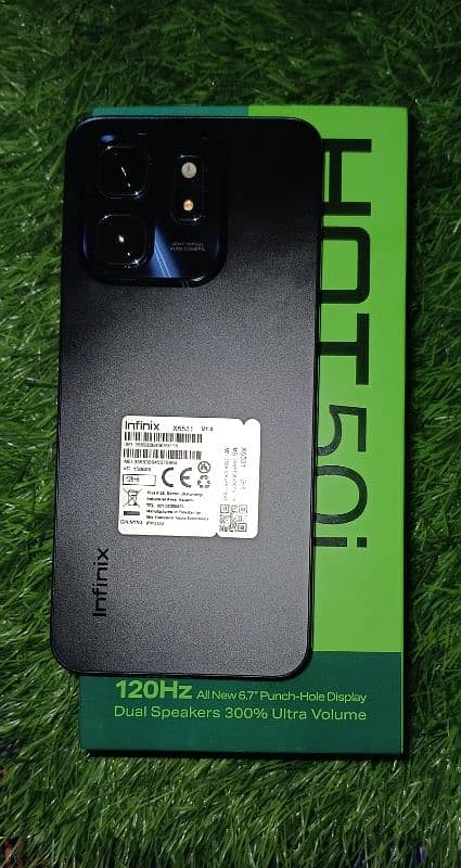 infinix hot 50i just box open for sale 2