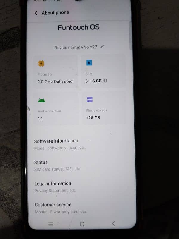 vivo y 27 (6+6/128) 7