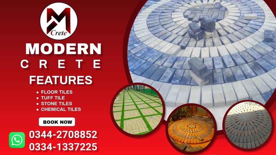 Paver, Pavers, Tuff tile, Paver blocks, 03341337225 0