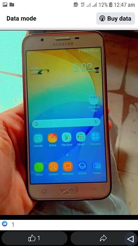 Samsung Galaxy j7 prime 1