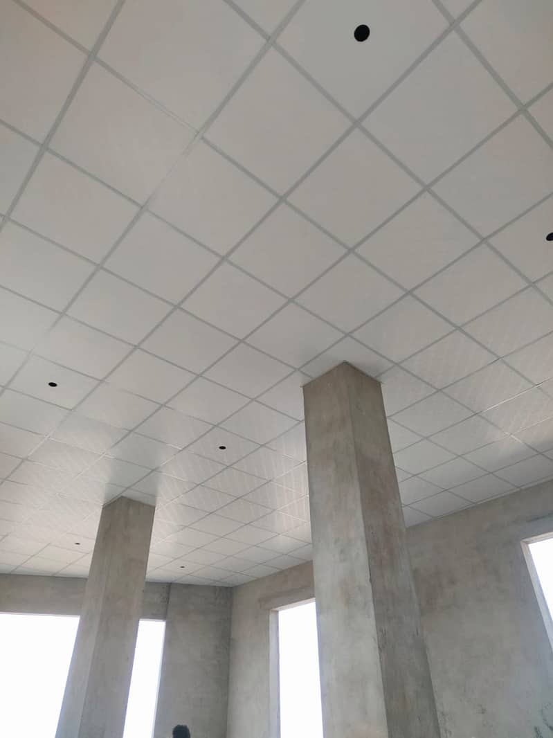 Pop ceiling - false ceiling - gypsum ceiling -2 by 2 ceiling- ceiling 2