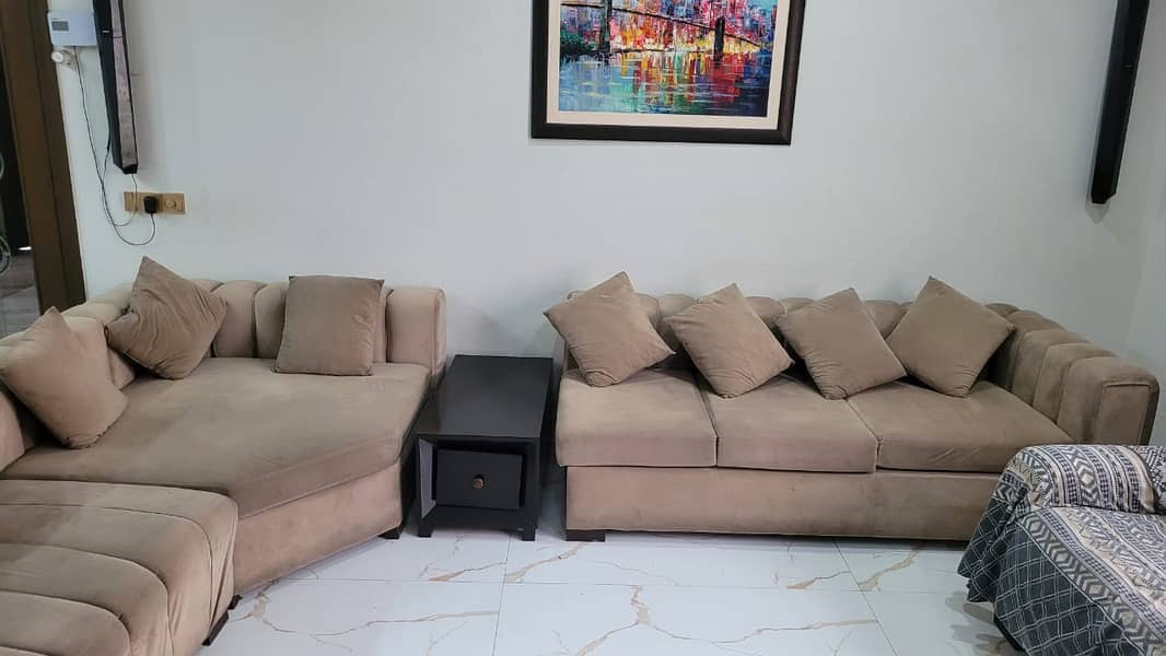 Sofa Set 10 Seater, Less Used 4